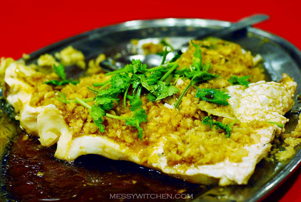 Steamed 'Soon' Fish Head with Ginger @ Chuan Kee Hakka Restaurant